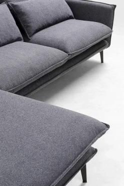 KARE Design Hoekbank Monza Left Grey 296cm Clearance