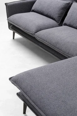 KARE Design Hoekbank Monza Right Grey 296cm Hot