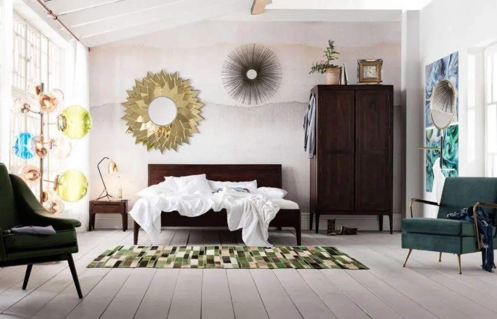KARE Design Houten Bed Brooklyn Walnut 180x200cm Online