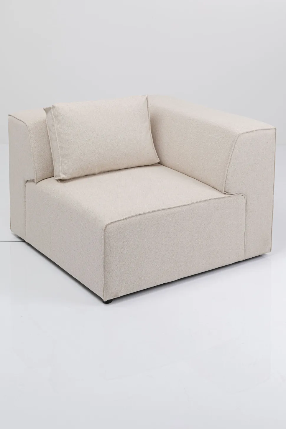 KARE Design Infinity Corner 100cm Elements Cream Left Outlet