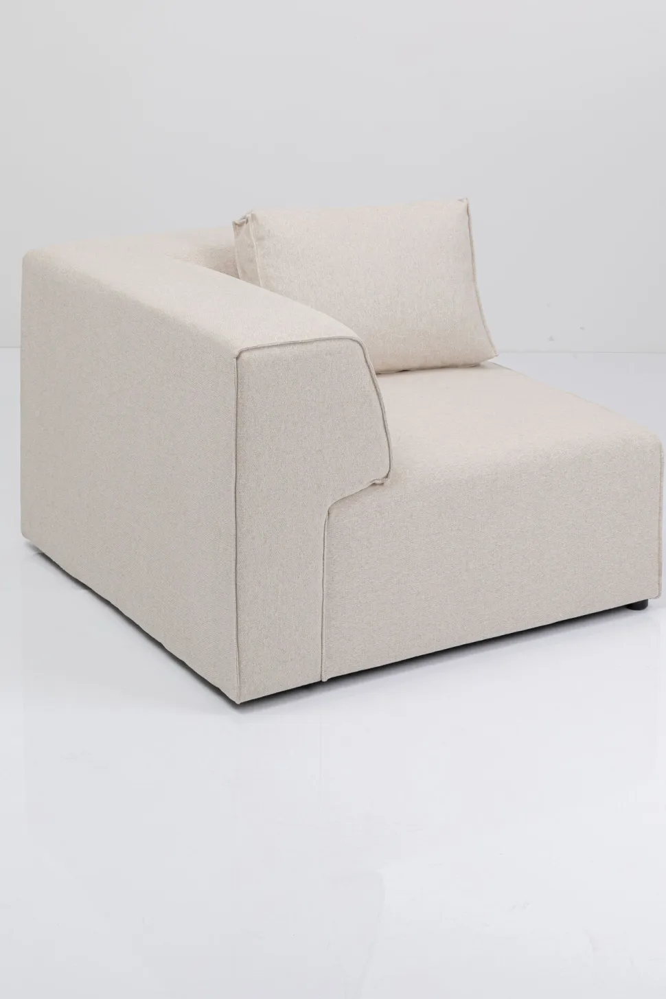 KARE Design Infinity Corner 100cm Elements Cream Left Outlet