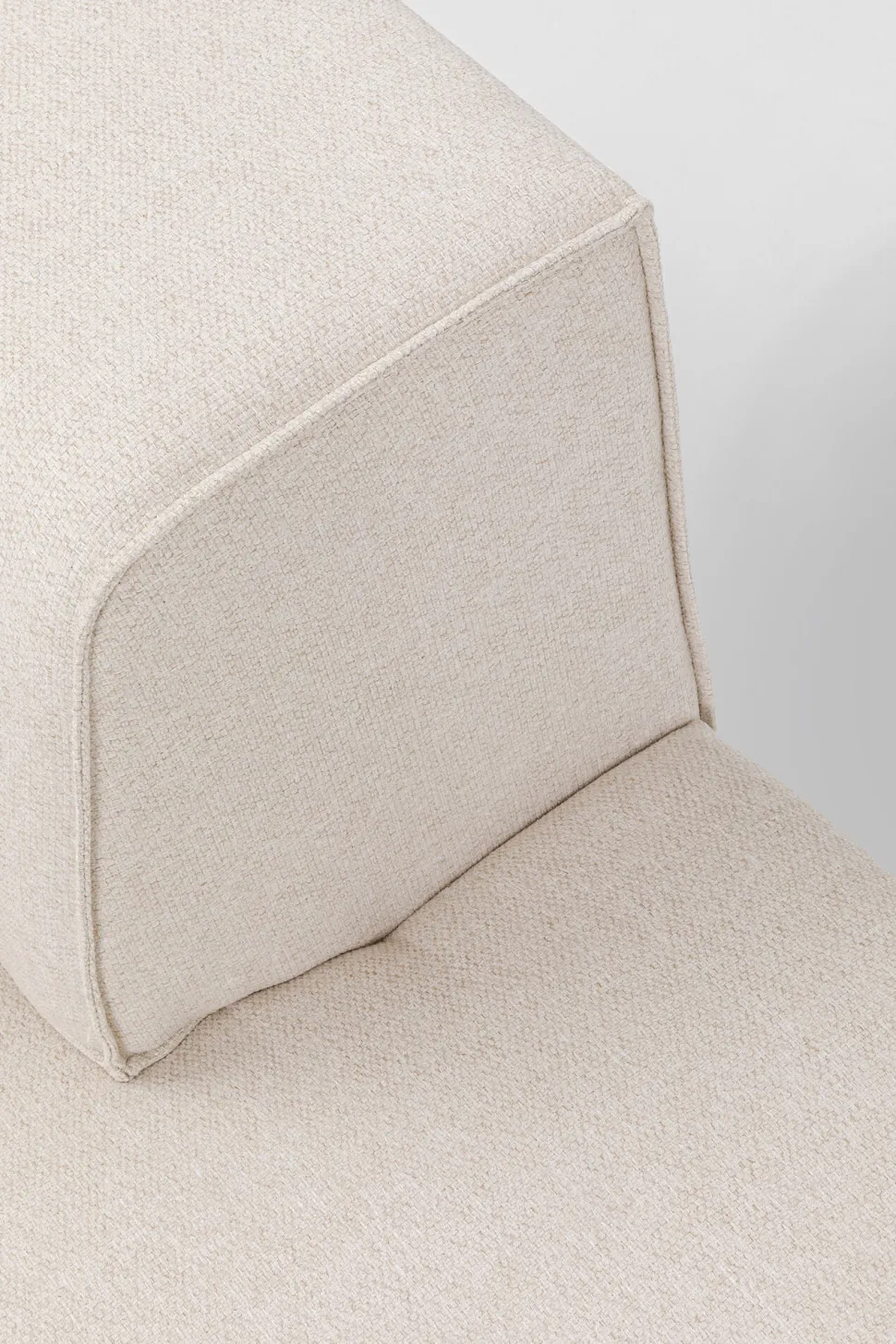 KARE Design Infinity Ottomane Semi Elements Cream Right 120cm Cheap