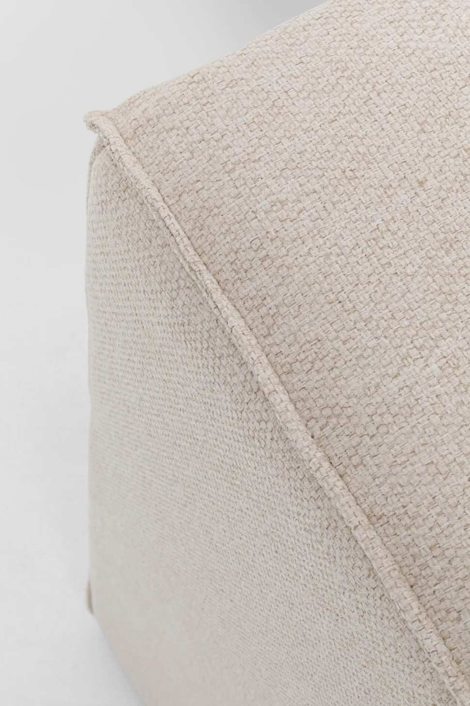 KARE Design Infinity Ottomane Semi Elements Cream Left 120cm Fashion