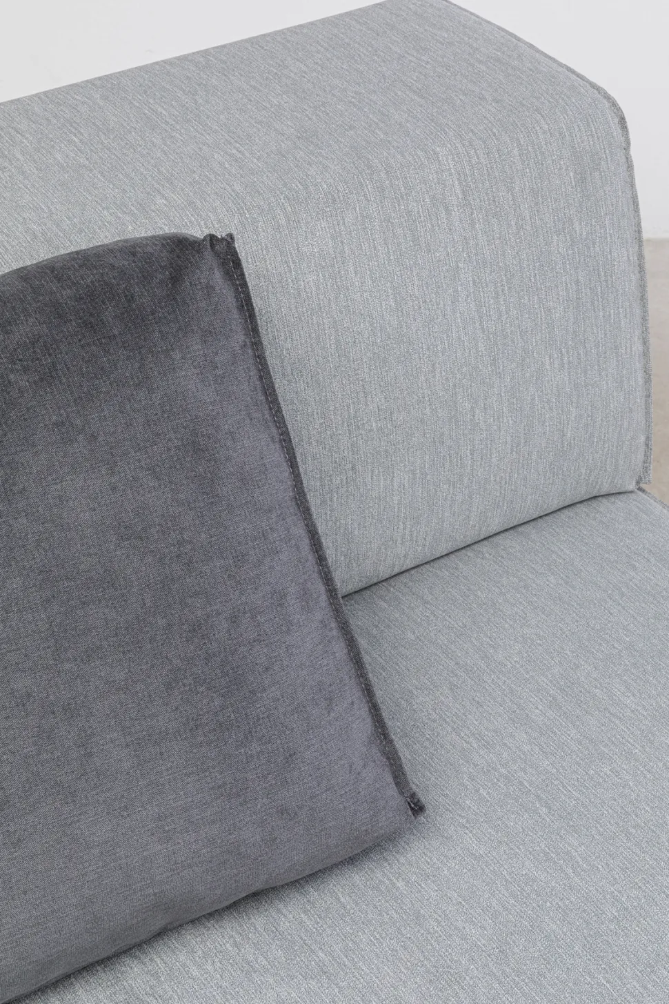 KARE Design Infinity Ottomane Semi Elements Grijs Rechts Clearance