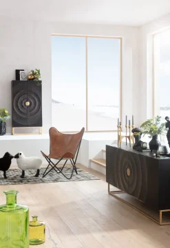KARE Design Kabinetkast Madeira Dark 76x140cm Clearance