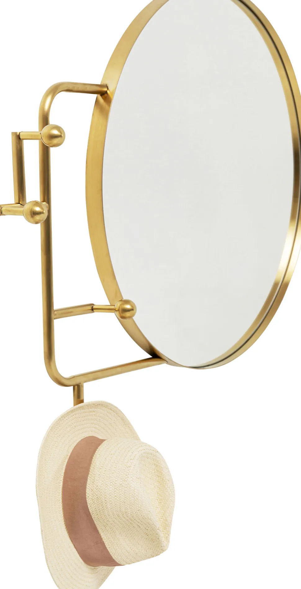 KARE Design Kapstok Tristan Mirror Ø65cm Clearance