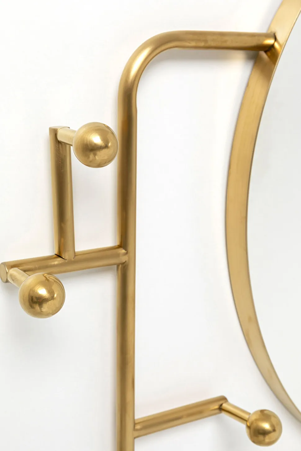 KARE Design Kapstok Tristan Mirror Ø65cm Clearance