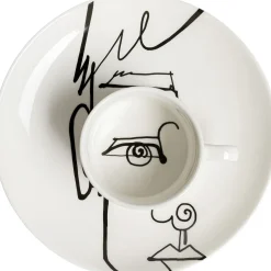 KARE Design Koffiekopje Viso Uomo (2-delig) Store