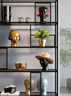 KARE Design Koptelefoonhouder Zwart Hot