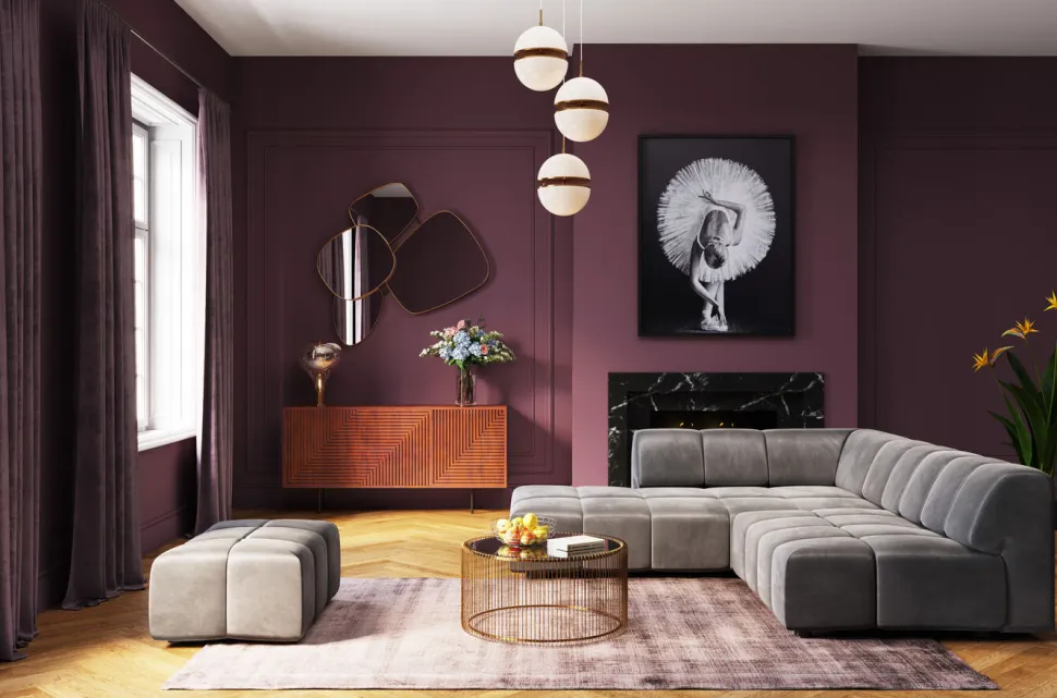KARE Design Kruk Belami Velvet Grey Online