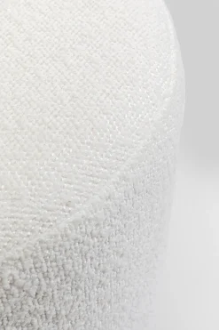 KARE Design Kruk Cherry Boucle Cream Smoke Ø35cm New