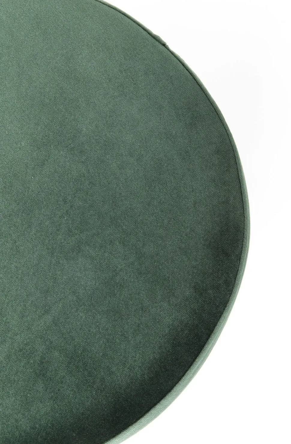KARE Design Kruk Cherry Donkergroen Messing Ø35cm Sale