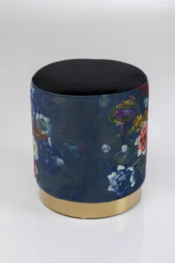 KARE Design Kruk Cherry Flower Black Brass Ø32cm Outlet