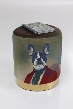 KARE Design Kruk Cherry Mr. Dog Brass Ø32cm Shop
