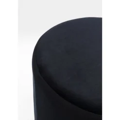 KARE Design Kruk Cherry Zwart Messing Ø35cm Best Sale