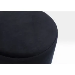 KARE Design Kruk Cherry Zwart Messing Ø35cm Best Sale