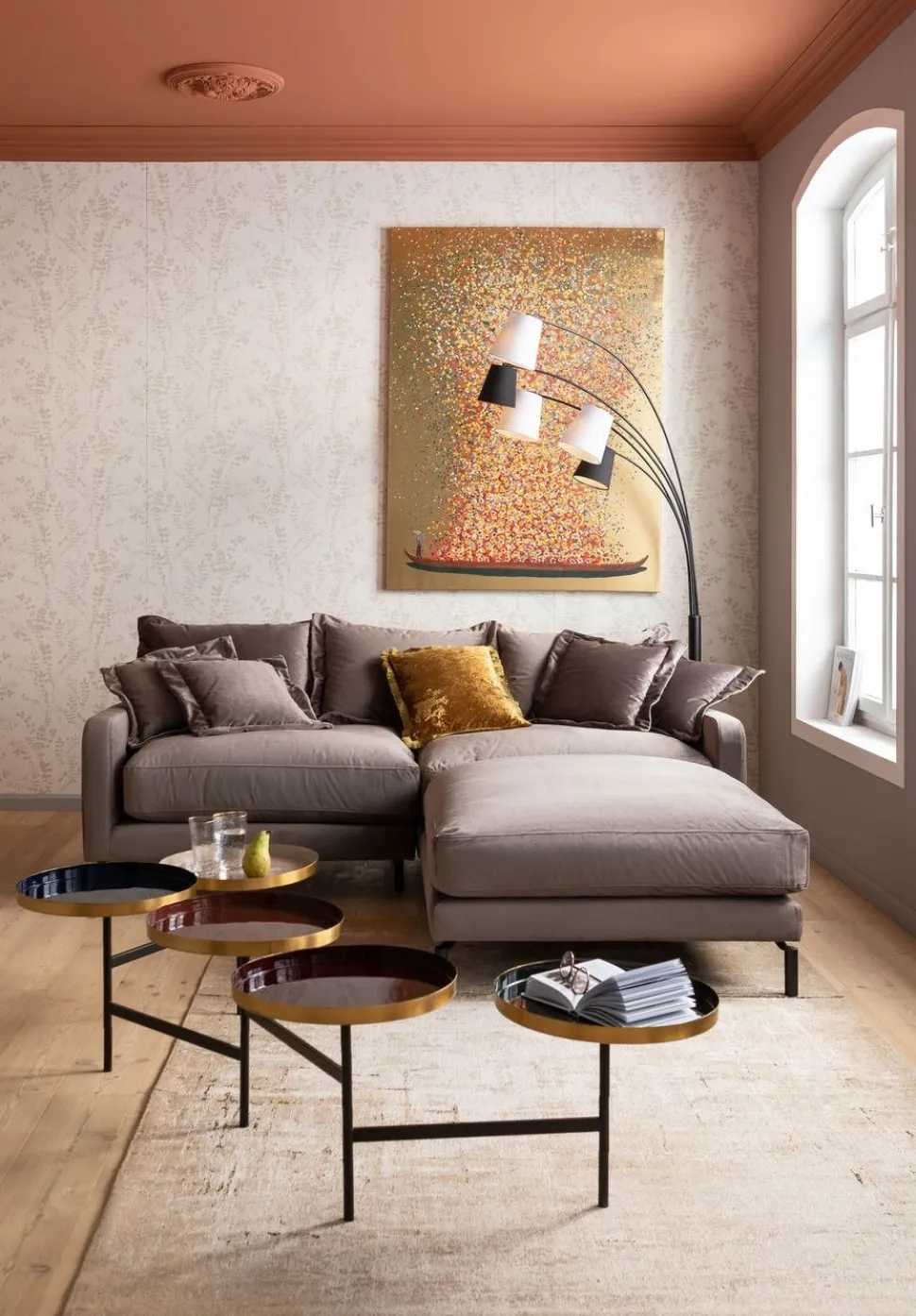 KARE Design Kruk Lullaby Taupe Flash Sale