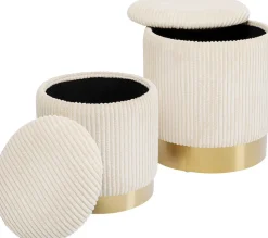 KARE Design Kruk Plush (Set Van 2) Cheap