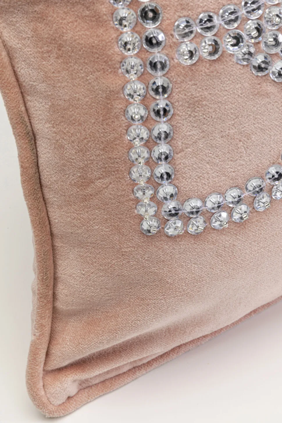 KARE Design Kussen Beads Bitch Blush 35x60cm Outlet