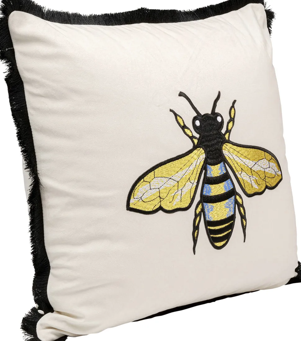 KARE Design Kussen Bee Wit 45x45cm Hot