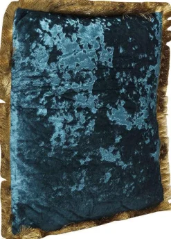 KARE Design Kussen Cannes Petrol-Blauw 45x45cm Outlet