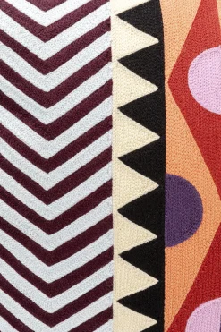 KARE Design Kussen Colour Block Circles 45x45cm Online