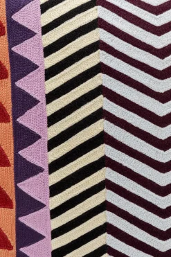 KARE Design Kussen Colour Block Zig Zag 45x45cm Flash Sale
