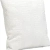 KARE Design Kussen Croco Wit 40x40cm Best