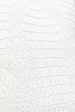KARE Design Kussen Croco Wit 40x40cm Best