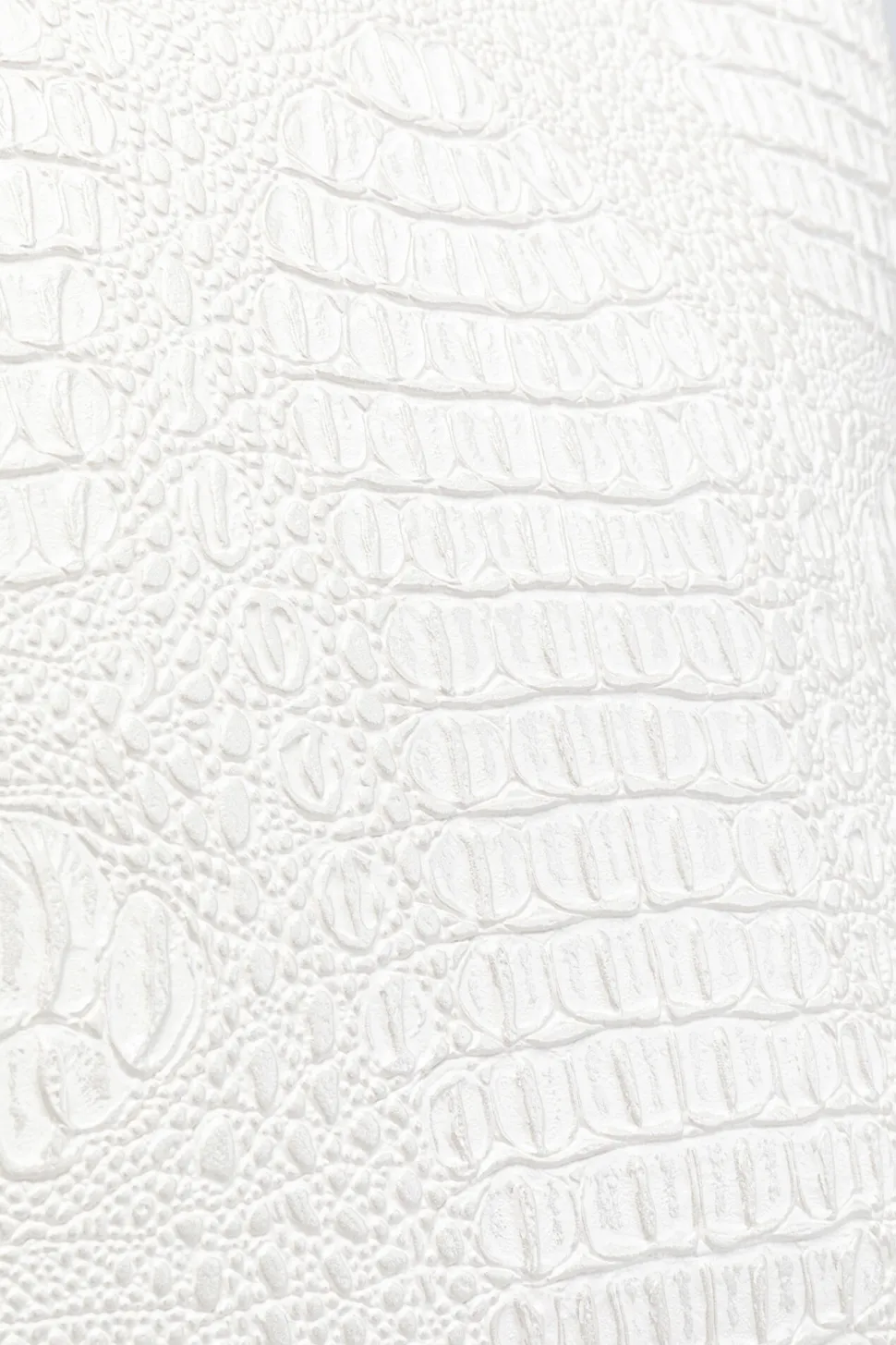 KARE Design Kussen Croco Wit 40x40cm Best
