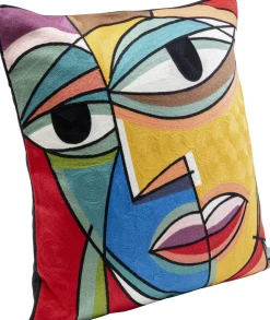 KARE Design Kussen Faccia Arte Colore Left 50x50cm Discount