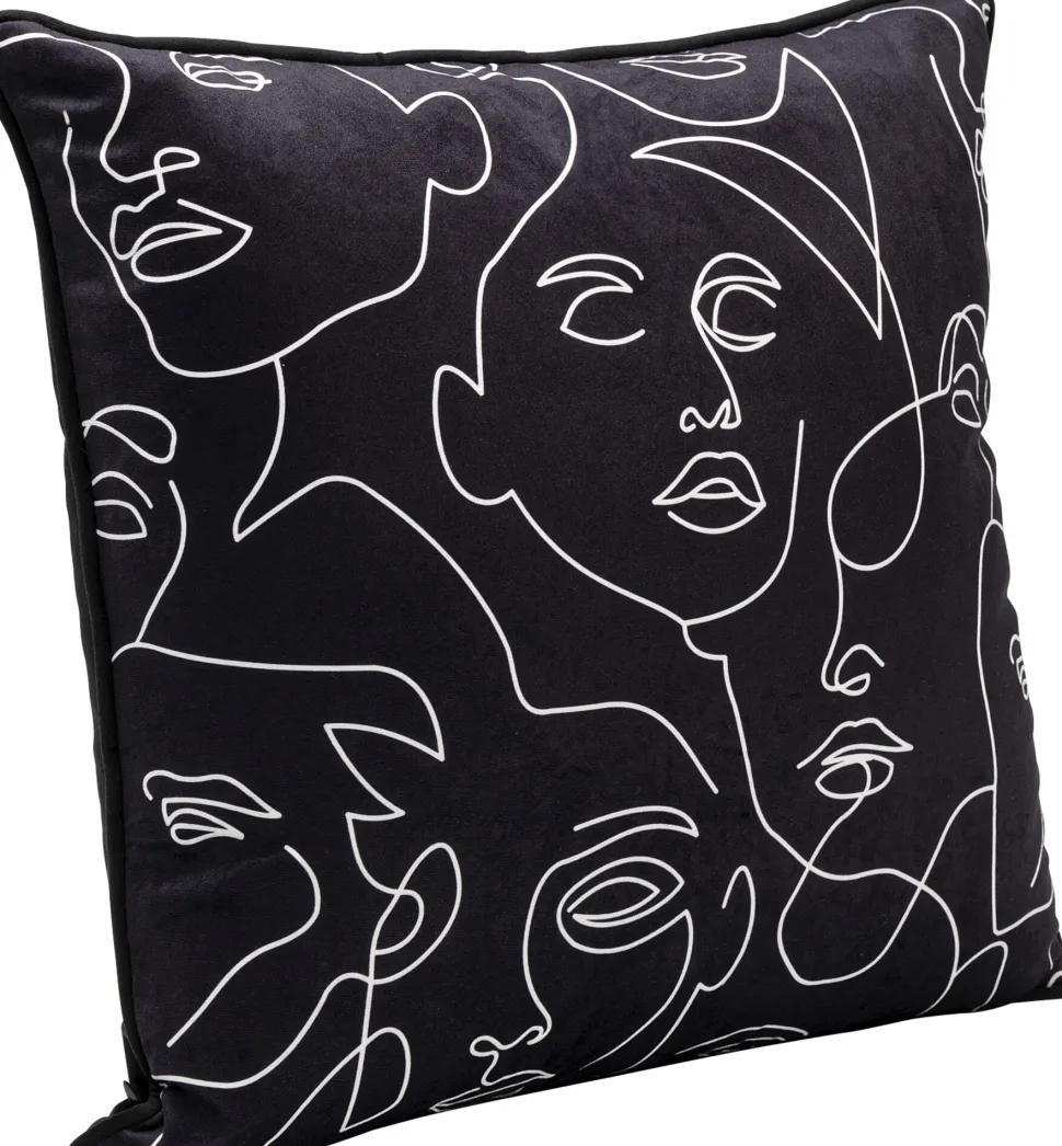 KARE Design Kussen Faces 45x45cm Cheap