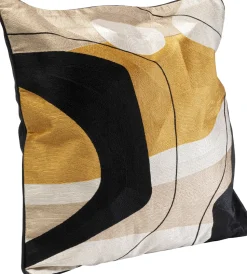 KARE Design Kussen Fields Yellow 50x50cm Clearance