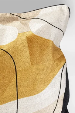 KARE Design Kussen Fields Yellow 50x50cm Clearance