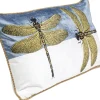 KARE Design Kussen Glitter Dragonfly White 50x30cm Outlet