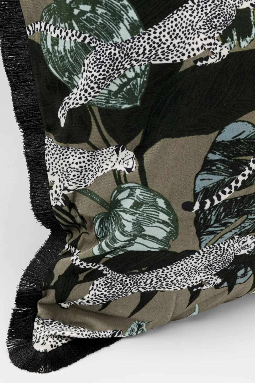 KARE Design Kussen Jungle Leafs 45x45cm Flash Sale