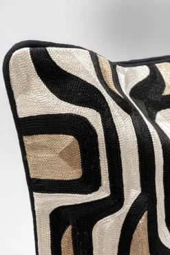 KARE Design Kussen Lybyrintho Line 50x50cm Online