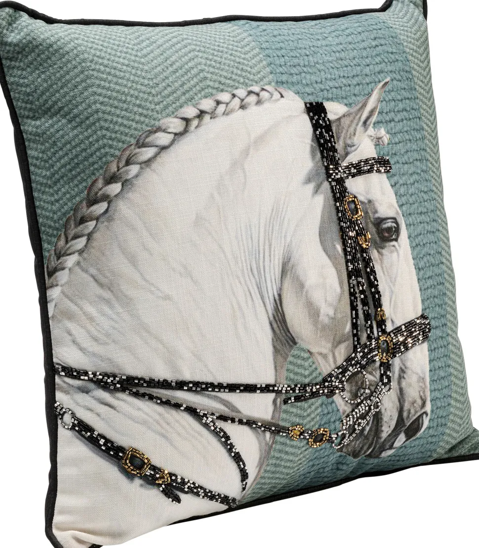 KARE Design Kussen Show Horse Head 45x45cm Clearance