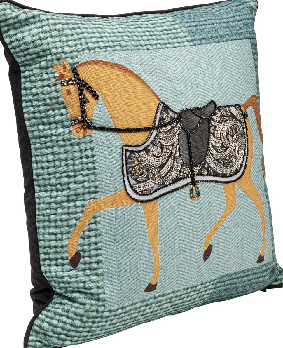 KARE Design Kussen Show Horse Plaid 45x45cm Store