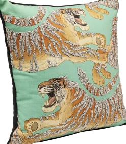 KARE Design Kussen Tiger Love Mint 45x45cm Discount