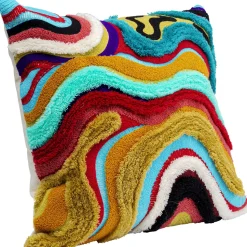 KARE Design Kussen Waves Multi 45x45cm Best