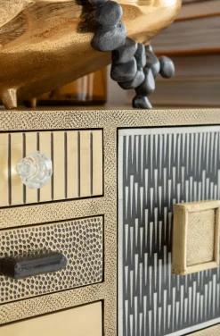 KARE Design Ladekast Chalet Gold 13 Drawers Store