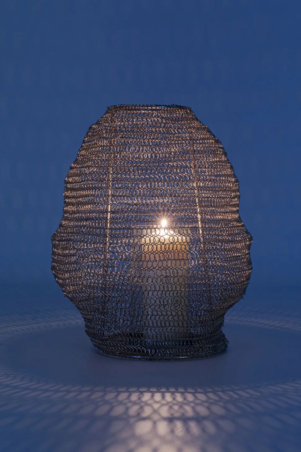 KARE Design Lantaarn Mesh Silver Ø30cm Discount