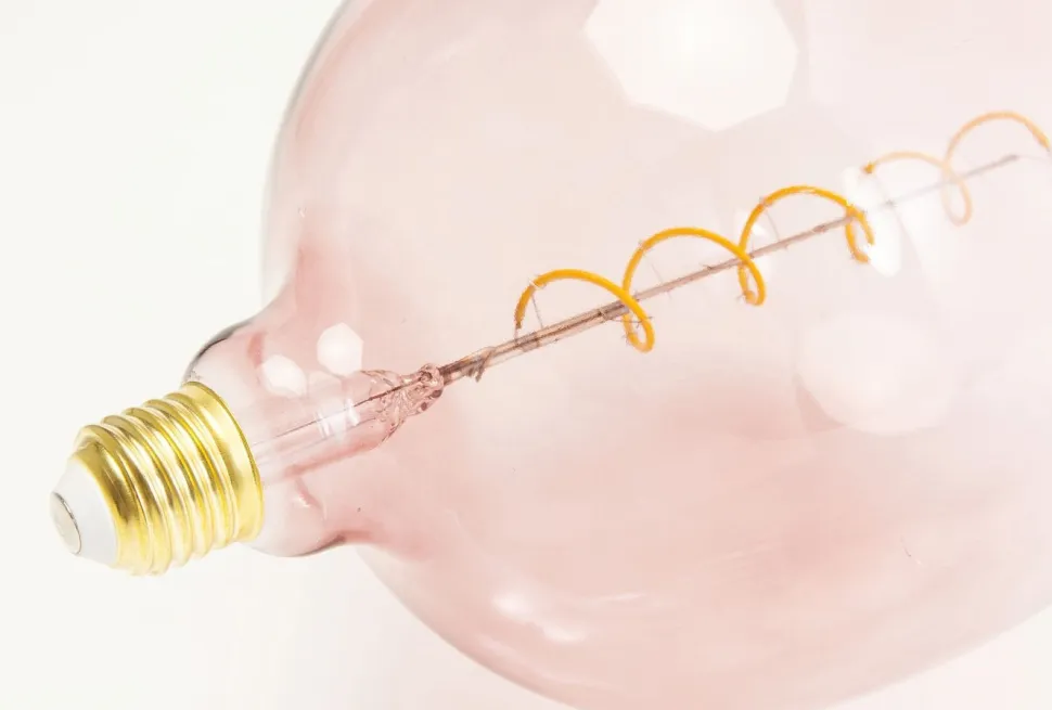 KARE Design Lichtbron Spiraal LED Roze Discount