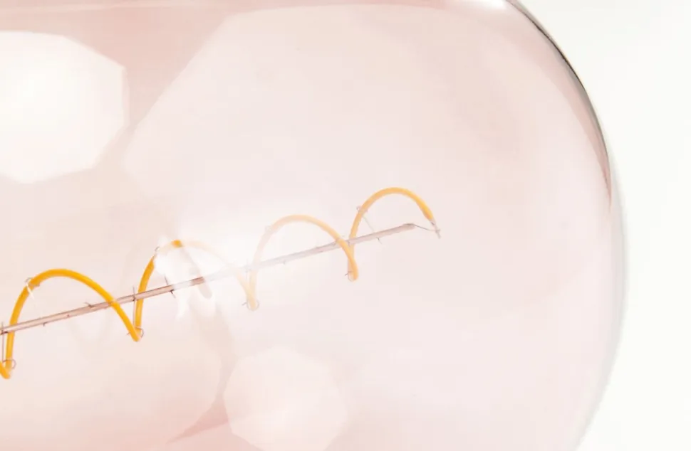 KARE Design Lichtbron Spiraal LED Roze Discount
