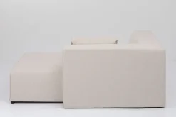 KARE Design Modulaire Bank Infinity Ottomane Elements Cream Right 182cm Fashion