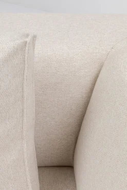 KARE Design Modulaire Bank Infinity Ottomane Elements Cream Right 182cm Fashion