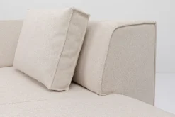 KARE Design Modulaire Bank Infinity Ottomane Elements Cream Right 182cm Fashion