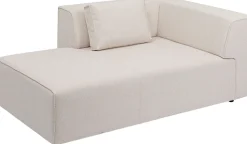 KARE Design Modulaire Bank Infinity Ottomane Elements Cream Left 182cm Cheap