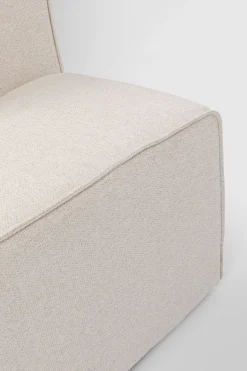 KARE Design Modulaire Bank Infinity Ottomane Elements Cream Left 182cm Cheap